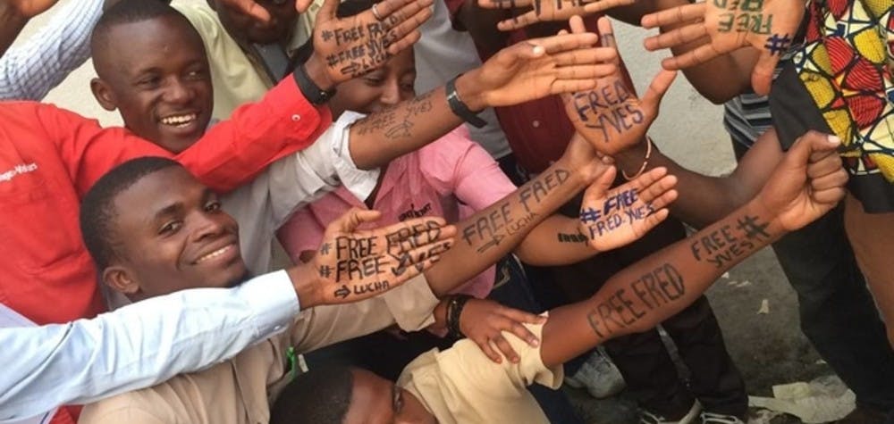 Mobilisation pour les membres de LUCHA emprisonnés 