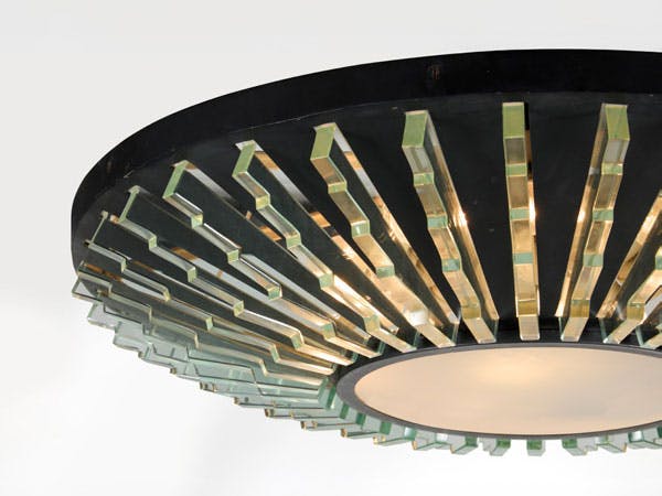 Max Ingrand (1908-1969) Suspension mod. 2077, circa 1958 Edition Fontana Arte Estimation : 25 000 - 35 000 €