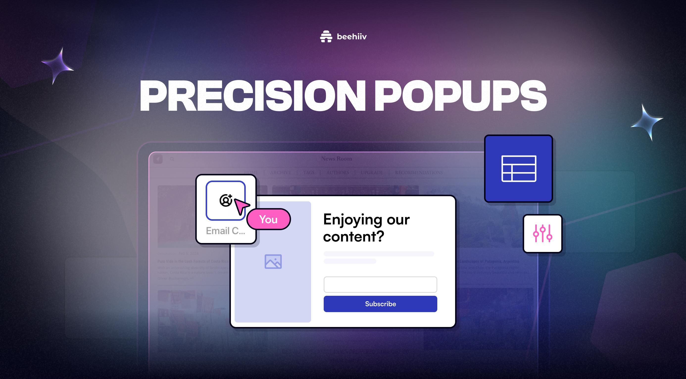 Precision Popups