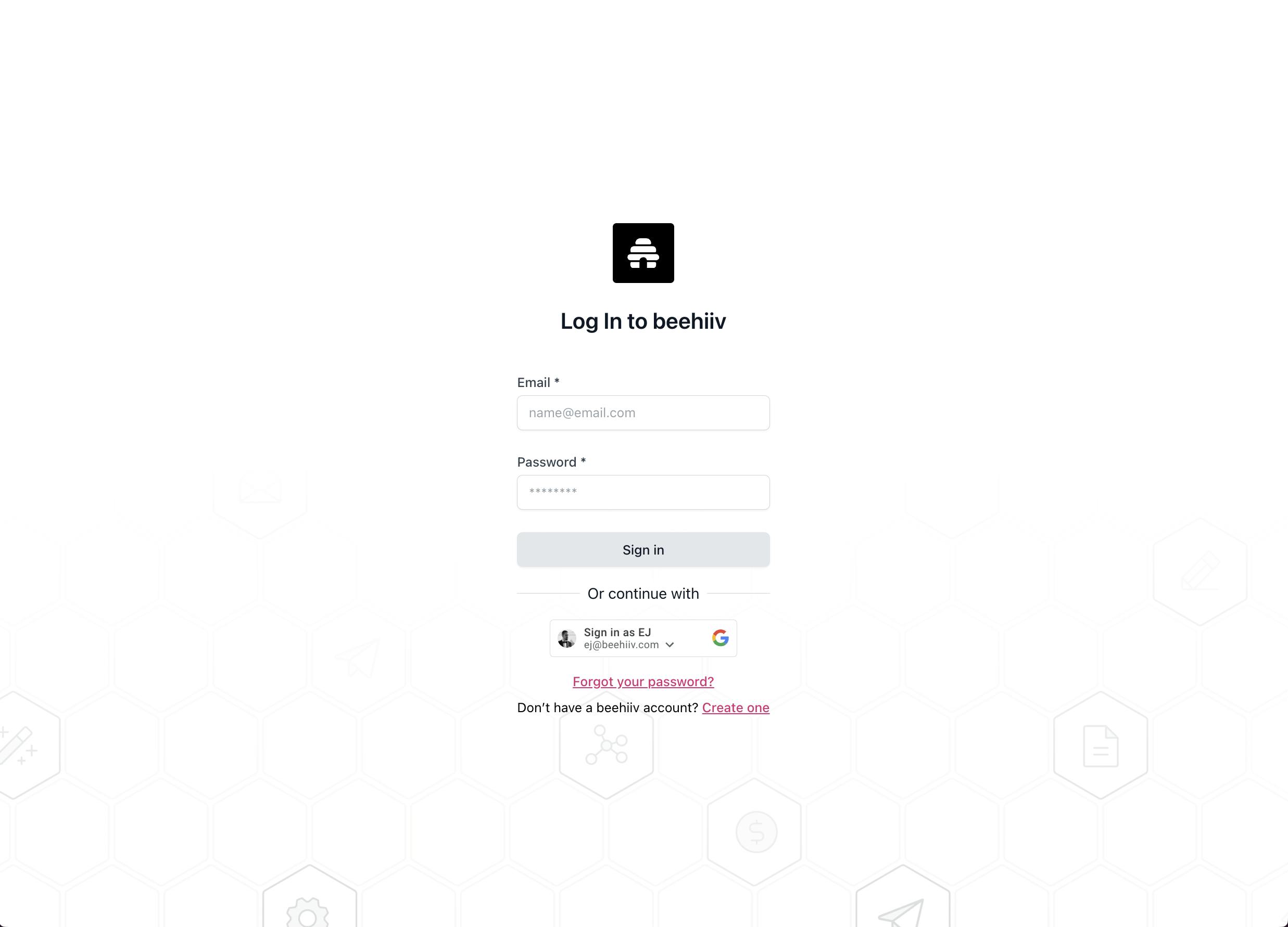 Single Sign-On with Google