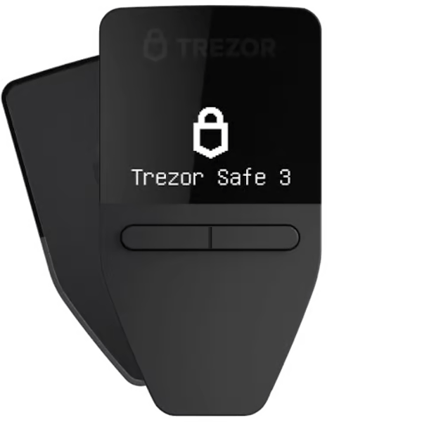 Trezor Safe 3 cryptocurrency wallet