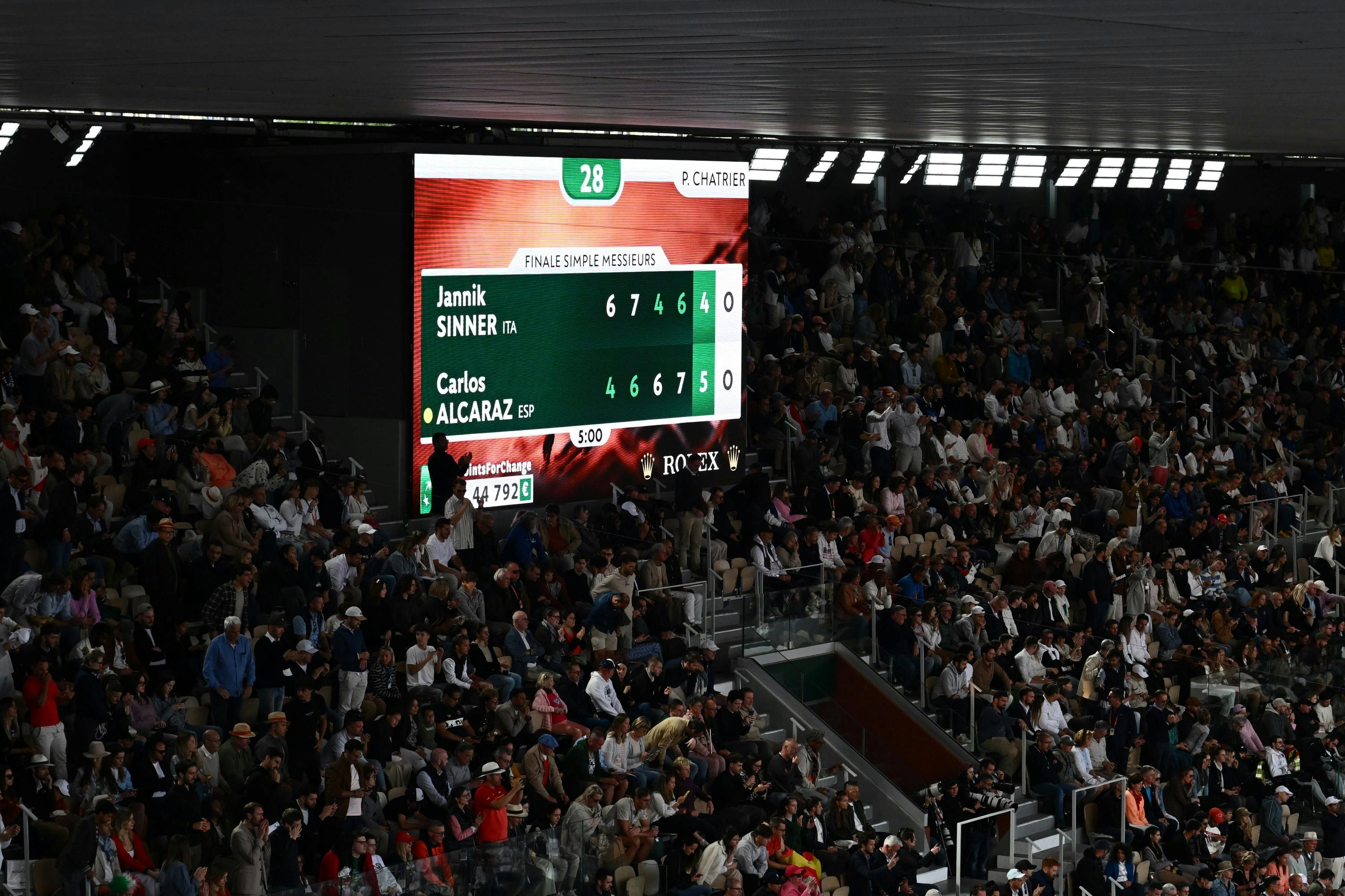 Finale messieurs / Roland-Garros 2025