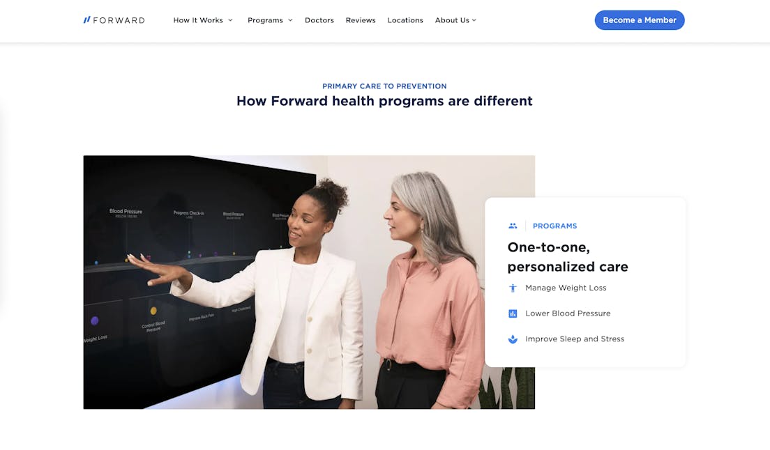 Forward - patient intake form