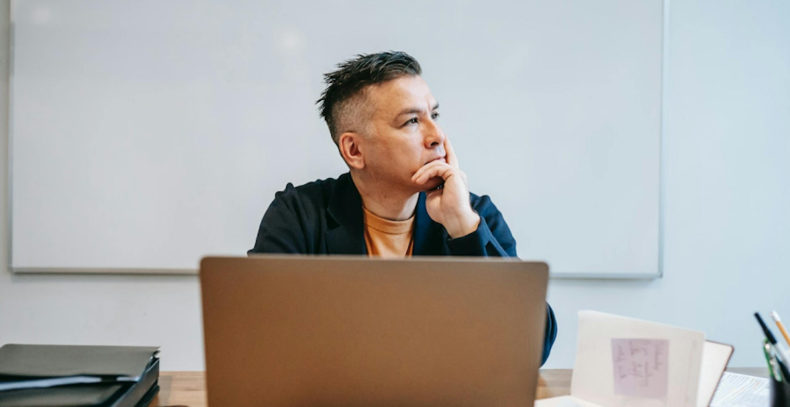 man who is thinking
