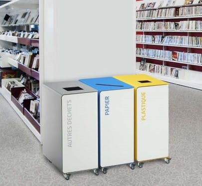 poubelles de tri RECYGO 