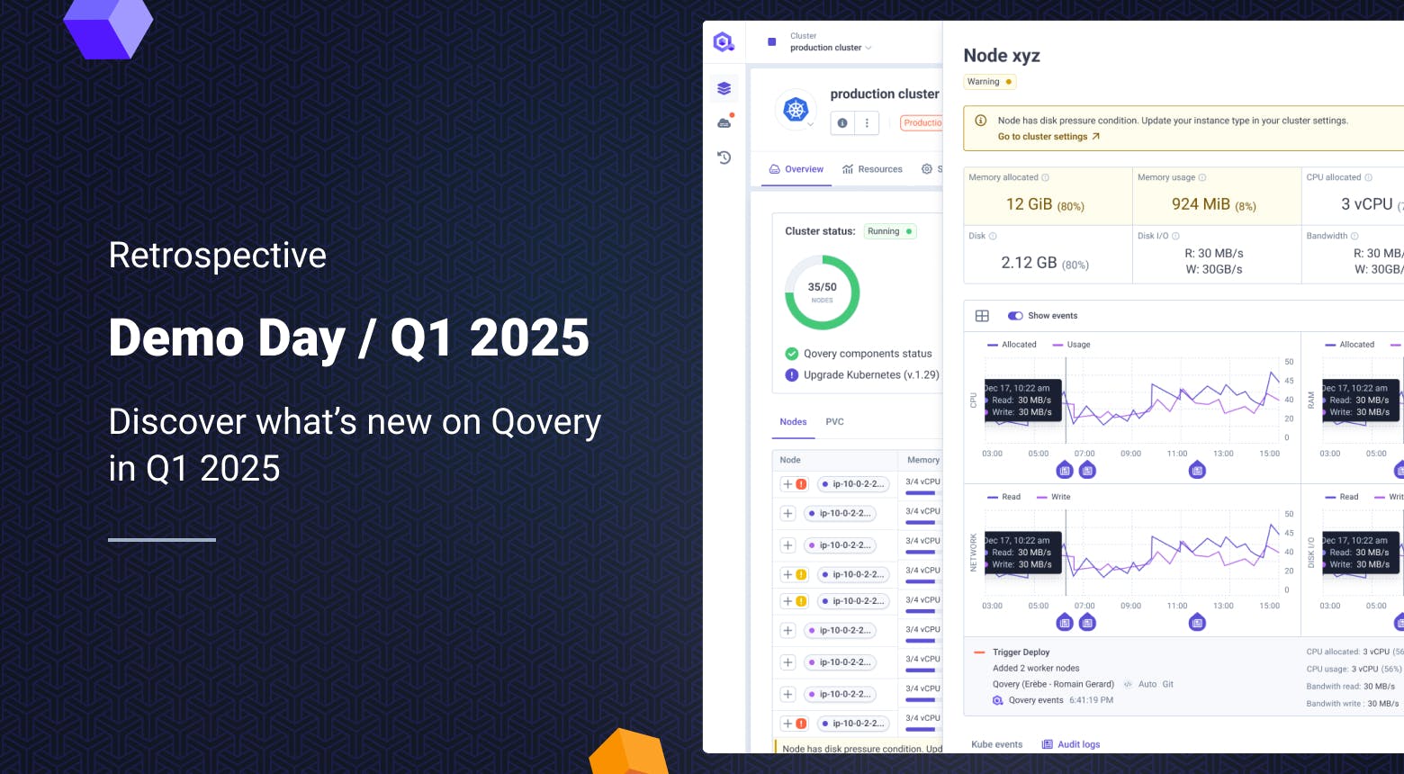 What’s New in Qovery Q1 2025: Faster Deployments, Smarter Scaling, and More Control - Qovery