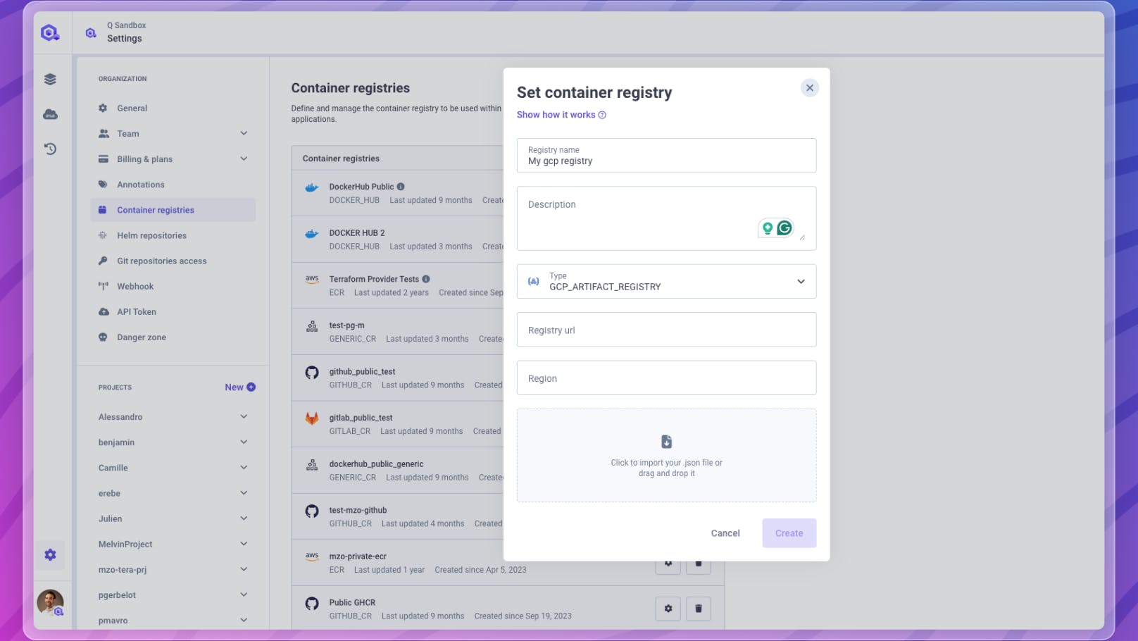 GCP Artifact Registry